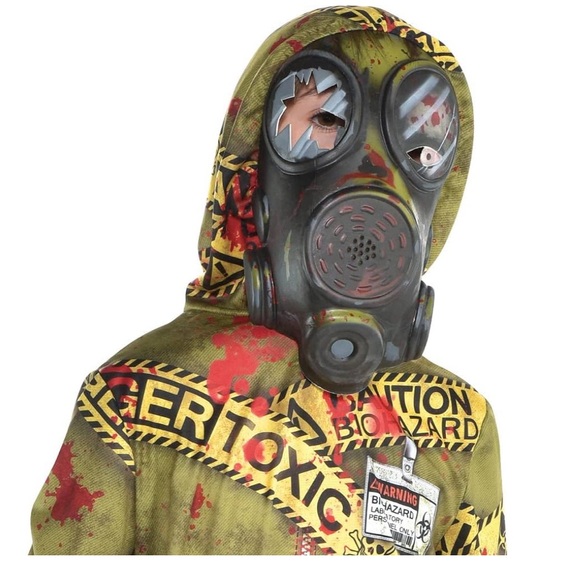 Kids scary costume - zombie apocalypse size medium - Picture 2 of 4